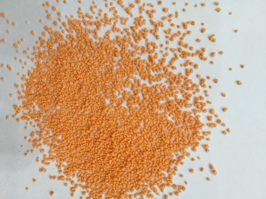 Orange Flecken für Waschmittel Verbessern Sie die visuelle Anziehungskraft von Waschmittelpulver mit Farbflecken